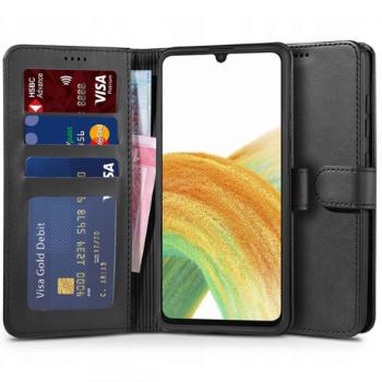 Tech-Protect Wallet knižkové puzdro na Samsung Galaxy A33 5G, čierne