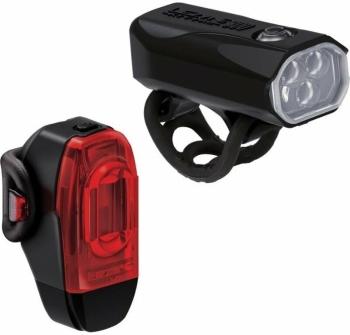 Lezyne KTV Drive Pro 300+/KTV Drive+ Pair Black/Black Front 300 lm / Rear 40 lm Cyklistické svetlo