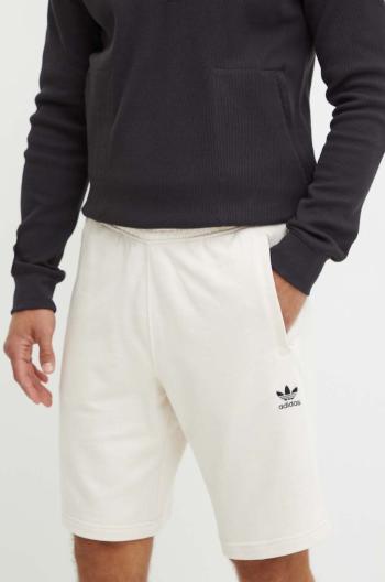 Bavlnené šortky adidas Originals béžová farba, IY8518