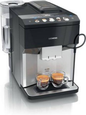 Siemens EQ.500 classic TP505D01 plne automatický kávovar Silver Inox, metalická