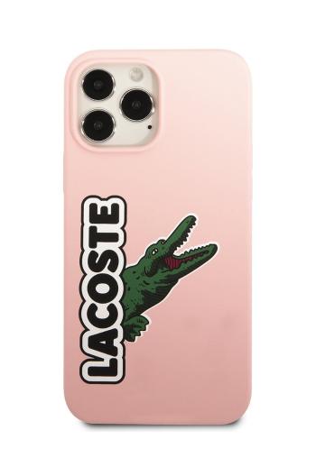 Puzdro na mobil Lacoste Iphone 13 Pro Max 6,7" ružová farba