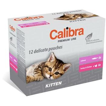 Calibra Cat  kapsička Premium Kitten multipack 12× 100 g (8594062084877)