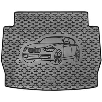 ACI BMW 1 F20/F21, 11-15 gumová vložka do kufra s ilustráciou vozidla čierna (0633X01C)