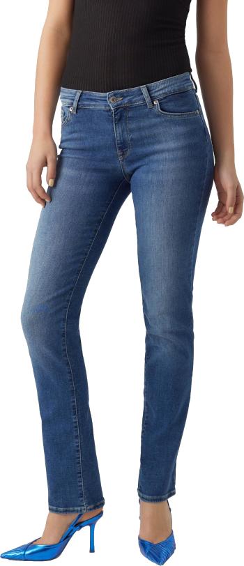 Vero Moda Dámske džínsy VMDAF Straight Fit 10284790 Medium Blue Denim 33/34