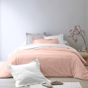 Blancheporte Jednofarebná posteľná bielizeň perkál, zn. Colombine ružová pudrová oblieč.na vank.65x65cm+nar.lem
