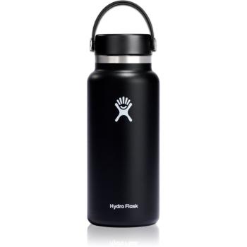 Hydro Flask Wide Mouth Flex Cap termofľaša farba Black 946 ml