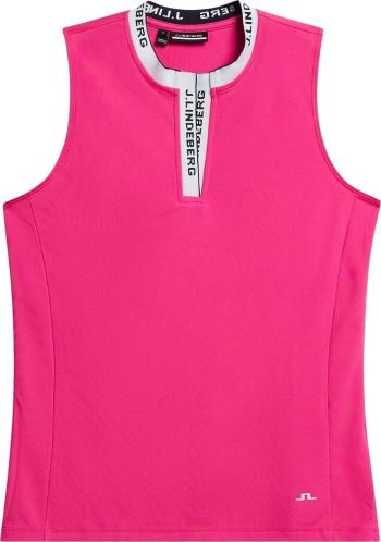 J.Lindeberg Leya Sleeveless Fuchsia Purple XS Polo košeľa