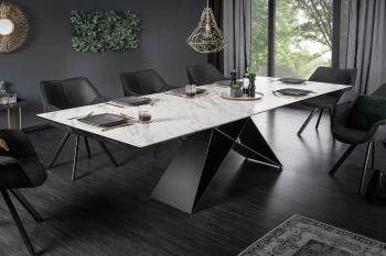 LuxD Rozkladací jedálenský stôl Brock mramor 180-260 cm
