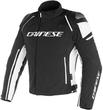 Dainese Racing 3 D-Dry Black/White 58 Textilná bunda