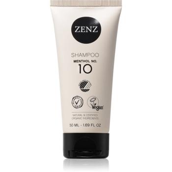 ZENZ Organic Menthol No. 10 šampón pre mastné vlasy a vlasovú pokožku 50 ml