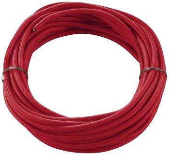 SLV Textilkabel 961276 prepojovací kábel     červená