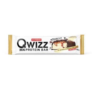 Nutrend QWIZZ Protein Bar 60 g, mandle + čokoláda (VM-064-60-MLČ)