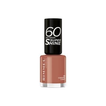 Rimmel London  60 Seconds Super Shine Nail Polish  Laky na nechty Hnedá