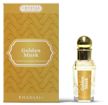 Khadlaj Golden Musk - koncentrovaný parfémovaný olej 15 ml