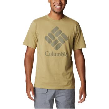 Columbia  Tričká s krátkym rukávom CSC Basic Logo SS Tee  Hnedá