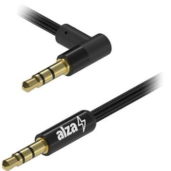 AlzaPower 90Core Audio 3.5mm Jack (M) to 3.5mm Jack 90° (M) 1,5 m čierny (APW-CBA3JM915B)