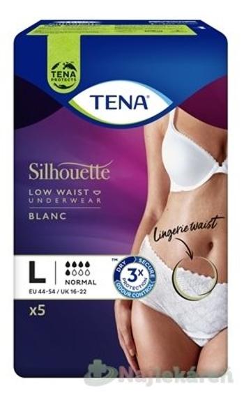 TENA Silhouette Normal Low Waist Blanc L, 5ks