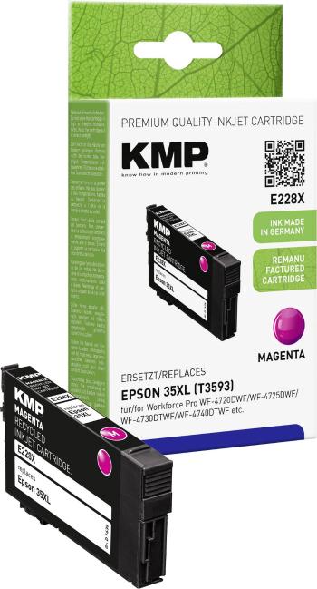 KMP Ink cartridge náhradný Epson T359335XL kompatibilná Single purpurová E228X 1638,4006