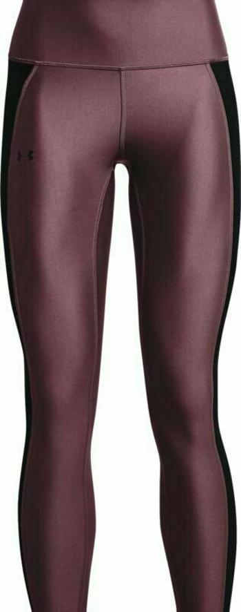 Under Armour HeatGear Armour Panel Ankle Leggings Plum/Black XS Bežecké nohavice/legíny