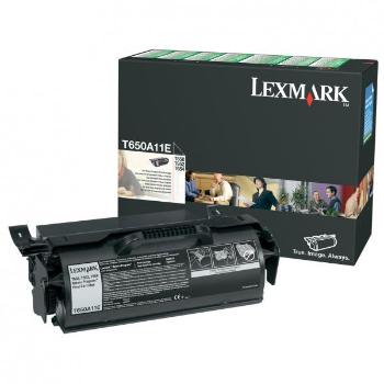 Lexmark T650A11E, black, 7000 str., return, originálny toner
