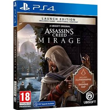 Assassins Creed Mirage: Launch Edition - PS4 (3307216257967) + ZDARMA Darček Assassins Creed Mirage - Steelbook