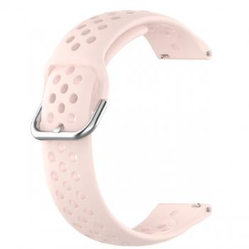 Huawei Watch GT/GT2 46mm Silicone Dots remienok, pink