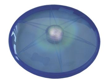 Nobby LED blikajúce frisbee pre psov modré 15 cm