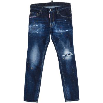 Dsquared  S74LB0835-S30664-470  Nohavice Modrá