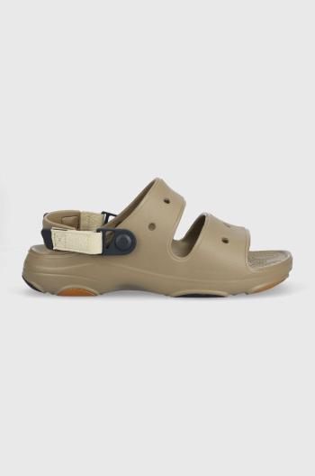 Sandále Crocs Classic All Terain Sandal pánske, hnedá farba