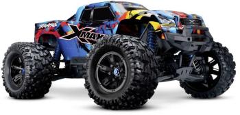 Traxxas X-Maxx 4x4 VXL RocknRoll modrá bezkefkový  RC model auta elektrický monster truck 4WD (4x4) RtR 2,4 GHz