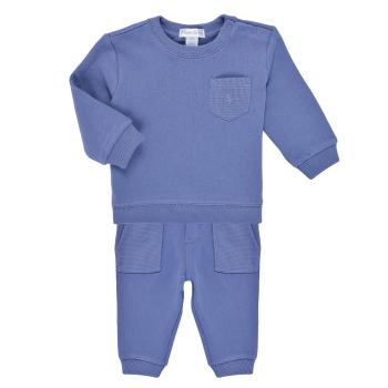 Polo Ralph Lauren  LS WAFLE SET-SETS-PANT SET  Súpravy vrchného oblečenia Modrá