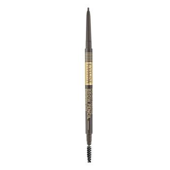 Eveline Micro Precise Brow Pencil ceruzka na obočie 2v1 01 Taupe