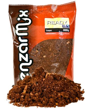 Benzar mix krmítková zmes predmiešaná ready carp groundbait 1 kg - scopex