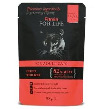Fitmin For Life Hovädzia kapsička pre mačky 85 g (8595237015160)