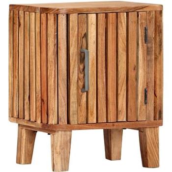 SHUMEE Nočný stolík 40 × 30 × 50 cm masívne akáciové drevo, 282738
