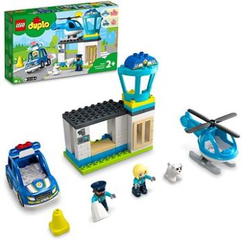 LEGO® DUPLO® 10959 Policajná stanica a vrtuľník (5702017153629)