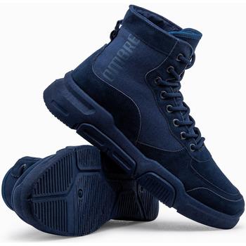 Ombre  Nízka obuv do mesta Pánske sneakers topánky T348 - námornícka  viacfarebny