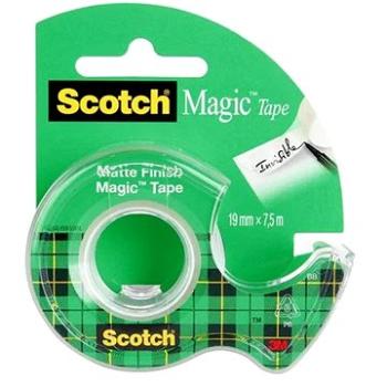 Scotch Magic 19 mm × 7.5 m, popisovateľná, s jednorazovým odvíjačom (7100093940)