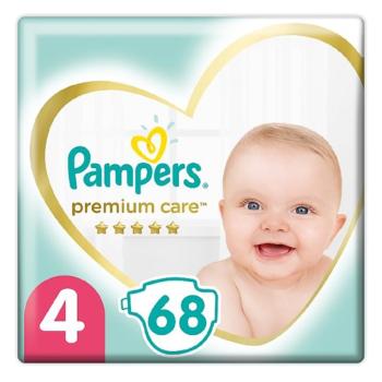 PAMPERS Premium Care veľ.4 Detské plienky 9-14 kg 68 ks