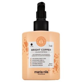 Maria Nila Colour Refresh vyživujúca maska ​​s farebnými pigmentmi pre oživenie medených odtieňov Bright Copper 300 ml