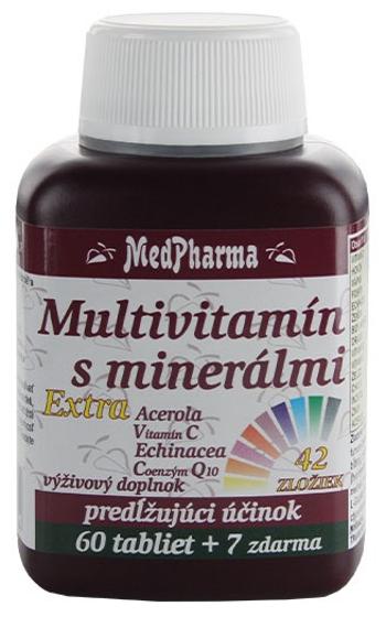 MedPharma Multivitamin s minerálmi extra 42 zložiek 67 tabliet