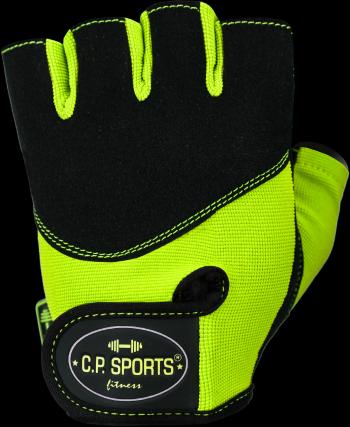 Fitness rukavice Iron neónové - C.P. Sports, veľ. M