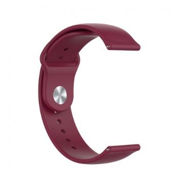 Garmin Vivoactive 4s Silicone remienok, Vine Red