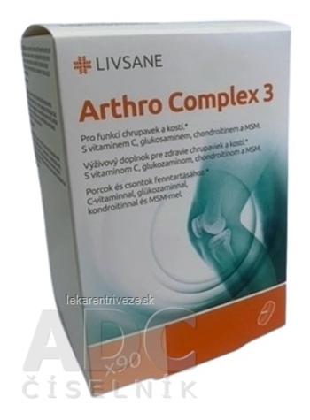 LIVSANE Arthro Complex 3 tbl 1x90 ks