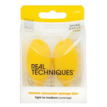 Real Techniques Miracle Concealer Sponge Duo hubka na make-up