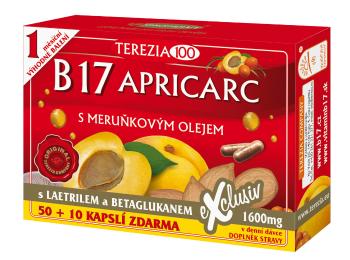 Terezia B17 Apricarc s marhuľovým olejom 60 kapsúl