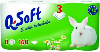 Q Soft Toaletny Papier 3Vr Harmancek 8X160Utr
