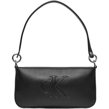 Calvin Klein Jeans  SCULPTED SHOULDER POUCH25 DEBOSS K60K612725  Tašky Čierna