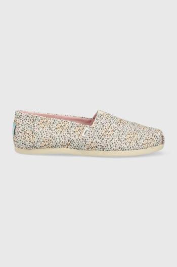 Espadrilky Toms Alpargata ružová farba,