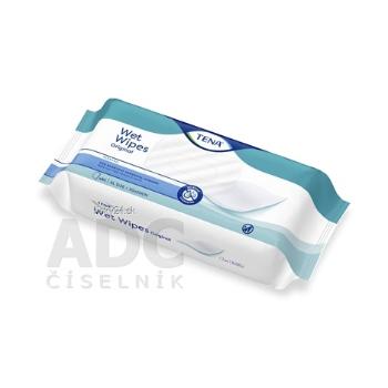 TENA Vlhčené utierky wet wipes original 80ks